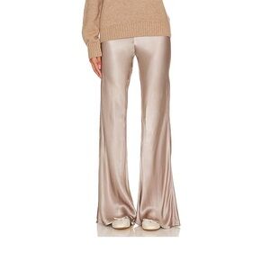 Rue sophie gray satin bell pant